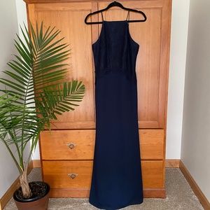 After Six Navy Formal Gown / Likely a 6